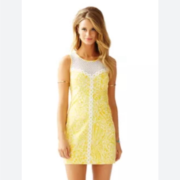 Lily Pulitzer Macfarlane Sunglow yellow sundress 8 - Picture 1 of 4